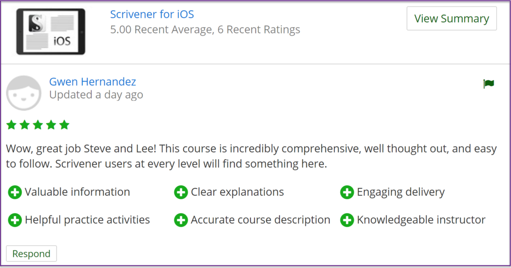 Scrivener for iOS review